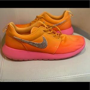 Custom Swarovski crystal Nike Roshe Run